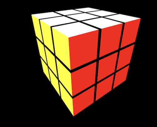 Rubiks Cube THREE js