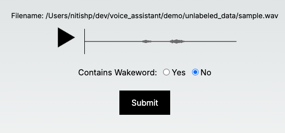 Wake word labeling